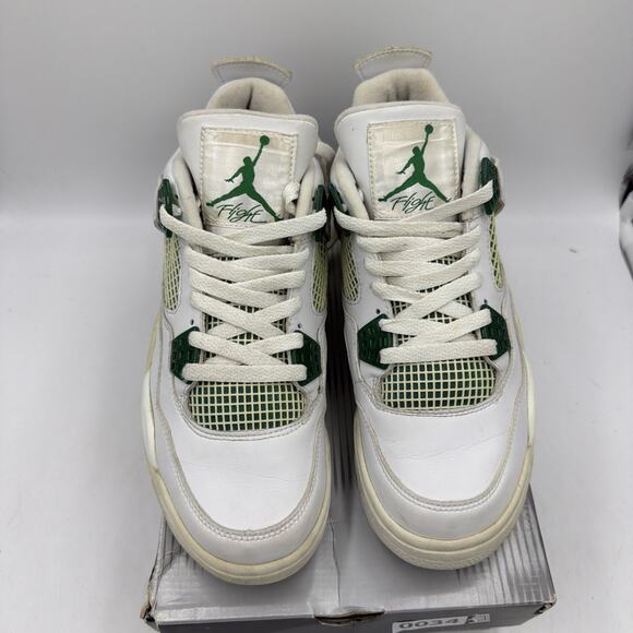 Size 7.5 - Air Jordan 4 Retro 2004 Classic Green main image 5